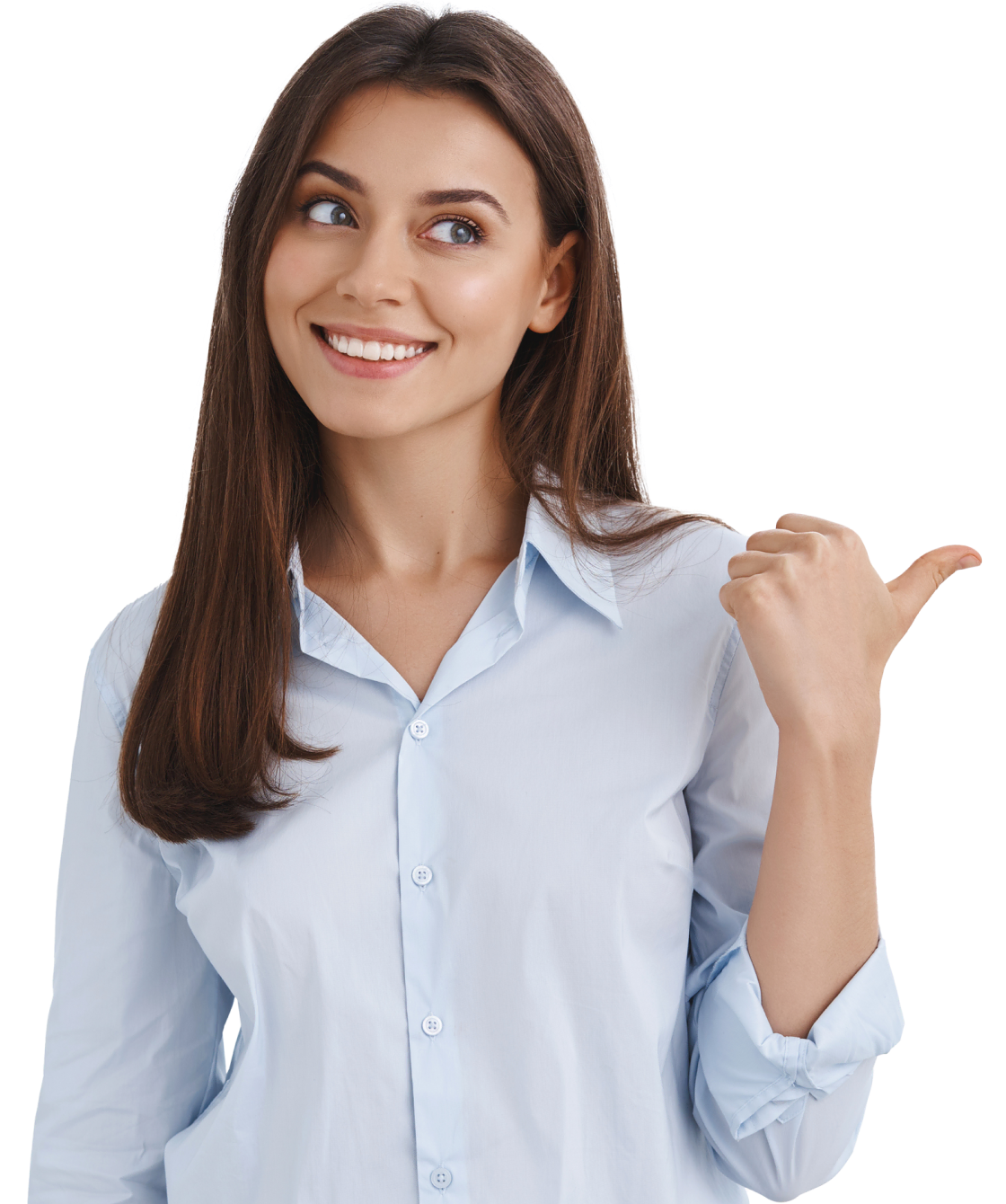 ClickUp müşteri yorumunu işaret eden temsilci